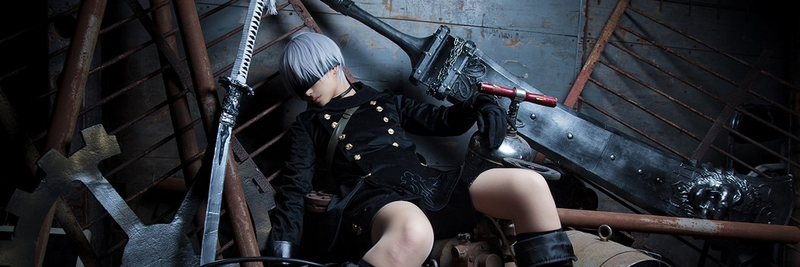 Illustration for article titled Nier: Automata Cosplay Video Has Multiple Endings